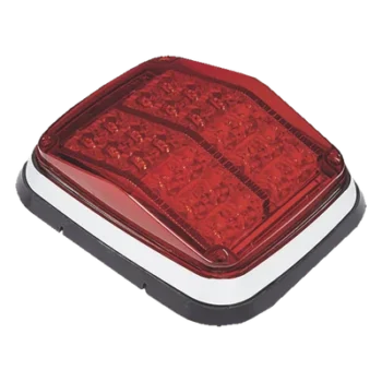 Luz de Advertencia LED / 8 x 6" (203 x 152 mm) / 24 LEDs / IP67 / 12-30 VCC / Patrones Múltiples / SAE-ECE