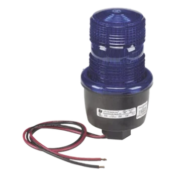 Luz de advertencia LED / 120 Vca / Azul / IP65 / -34°C a 64°C / 50,000 hrs / 4 configuraciones de montaje