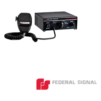 Sirena Compacta Serie PA-300 de 200 W de potencia, ideal para Vehículos Oficiales