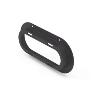 Brida de Policarbonato / Accesorio para Plafón ED3040-ED3060 / Resistente a Impactos / Color Negro UV