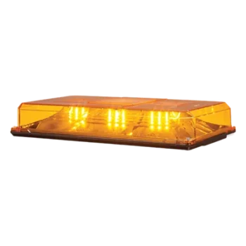 Mini barra de luces Highlighter LED, color Ámbar, Montaje Permanente, Ideal para Seguridad Privada