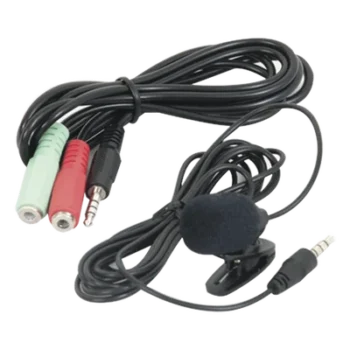Micrófono Pasivo / Conector 3.5 mm / Longitud 2.8 m (9.2 ft) / Compatible MVT380 / Adaptador Incluido