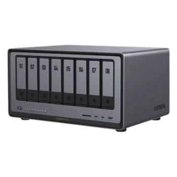 NAS Profesional / 8 Bahías SATA + 2 M.2 NVMe / Intel Core i5-1235U 10 Núcleos / 2 Puertos 10GbE / Thunderbolt 4 40 Gbps / HDMI 8K / DDR5 64 GB / PCIe 4.0 x4