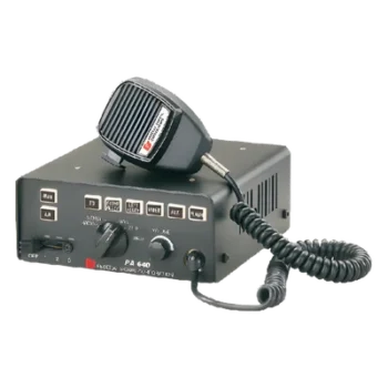 Sirena electrónica de 100 W con control para 6 luces auxiliares e interconexión para radio