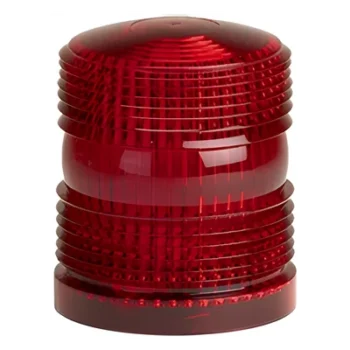Domo de reemplazo para estrobo renegade, color rojo