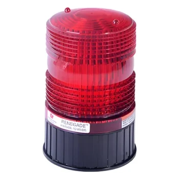 Estrobo Renegade, color rojo con montaje permanente