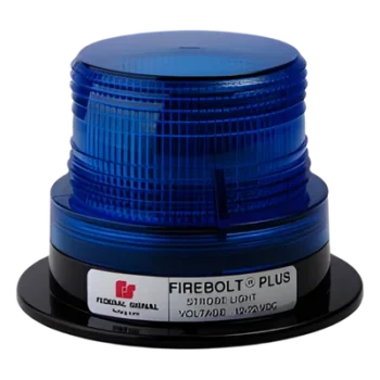 Estrobo azul FireBolt Plus, 12-72 Vcc (2 Joules) con tubo de reemplazo