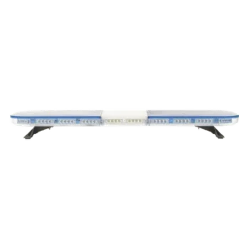 Barra de luces de 47" azul, 88 LED, con control de tráfico en color azul, ideal para equipar unidades de seguridad pública