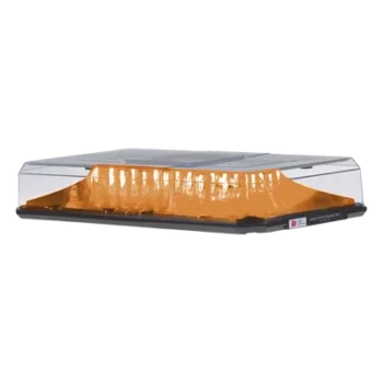 Mini barra de 15 pulgadas de luces HighLighter LED, color Ámbar, Montaje Permanente, Ideal para Seguridad Privada