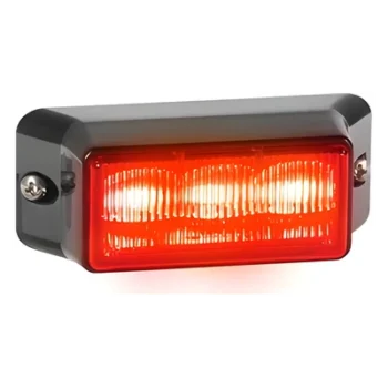 Luz auxiliar de 3 LED, color rojo