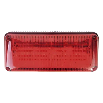Luz de Emergencia QuadraFlare, Mica y LED Rojo, Ideal para Ambulancias