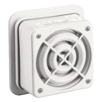 AudioMaster® Altavoz Reentrante Listado contra incendios UL de 2 Watts, De 25 Vrms color Beige