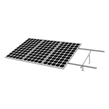 Kit de Montaje para Panel Solar / Riel 5 de 5.4 m (17.7 ft) / 4 Módulos de 35 mm / Velocidad de Viento 190 km/h / Inclinación 20-45° / Ground Clip Integrado