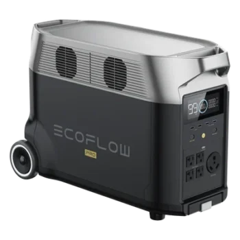 Estación de Energía Portátil / 3600 Wh LFP / 3600W AC (7200W Pico) / 5 Puertos AC / 2 USB-C PD 100W / Carga Solar 1600W / Wi-Fi y Bluetooth