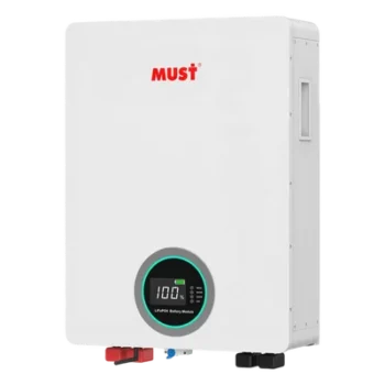 Batería de Litio Ferrofosfato / 100 Ah / 51.2 V / ≥6000 Ciclos / Comunicación CAN-RS485-WiFi / Operación -20°C a 60°C / Expansión Serie/Paralelo