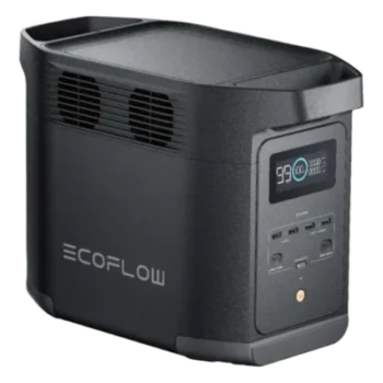 Estación de Energía Portátil / 980 Wh LiFePO4 / 10 Puertos AC 1000 W Máx. / 2 USB-C 100 W / Carga Solar 500 W / UPS <30 ms / Wi-Fi y Bluetooth