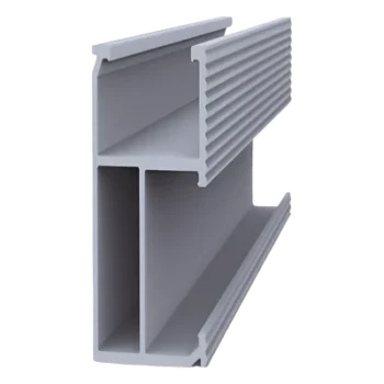 Riel de Montaje Fotovoltaico / Aluminio Anodizado / Longitud 2700 mm (8.9 ft) / Diseño Ligero / Compatible con Múltiples Configuraciones