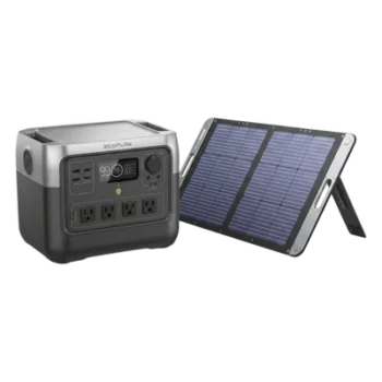 Kit de Energía Portátil / Estación 768 Wh / Salida AC 800 W (1600 W X-Boost) / Panel Solar 200 W / Batería LiFePO4 / IP67