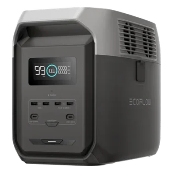 Estación de Energía Portátil / 1536 Wh / 4 Salidas CA 1800 W / 2 USB-C 100 W / Carga Solar 500 W / LiFePO4 / Wi-Fi y Bluetooth