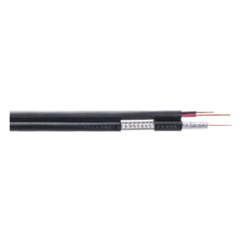 Cable Coaxial RG59 / 305 m (1000 ft) / CCS Siames / 75 Ohm / 60% Blindaje Aluminio / 2x20 AWG / Intemperie