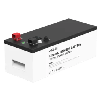 Batería de Litio LiFePO4 / 12.8 Vcc / 200 Ah / 2.56 kWh / LCD Local / Serie 4 Unidades