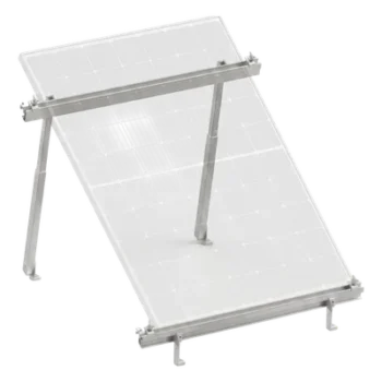 Montaje para Panel Solar / Riel de 1.4 m (4.6 ft) / Aluminio Anodizado / Resistencia al Viento 136 km/h / Aterrizaje Integrado / Módulos 35 mm