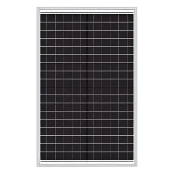 Módulo Solar / 30 W / 12 Vcc / Monocristalino / 36 Celdas Grado A / Eficiencia 19.83%