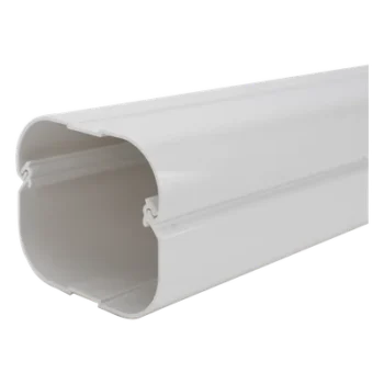 Kit de Canaletas para Aire Acondicionado / 11 Piezas / PVC Rígido / Interior y Exterior / 1 m (3.28 ft) de Longitud / -20°C a 75°C