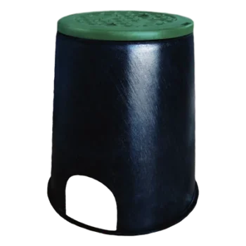 Registro de Inspección Subterráneo / Carga Estática 1360 kg / HDPE y Estireno Acrílico / Cierre Giratorio con Pernos / 160 x 235 x 210 mm