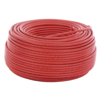 Cable Fotovoltaico / 6 mm² (10 AWG) / Cobre / 2000V / Rango -40°C a 120°C / Rojo / Rollo 100 m (328.1 ft)
