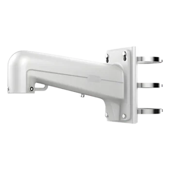 Soporte de Poste para Domo PTZ / Aleación de Aluminio y Acero / Interior/Exterior / Carga 30 kg (66.1 lb) / IP Resistente al Agua
