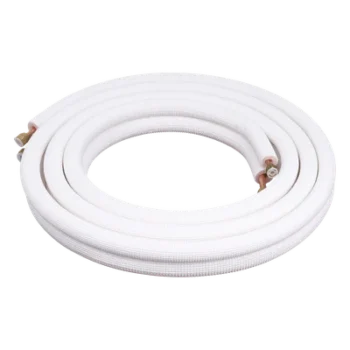 Kit de Tubería para Minisplit / Líneas 1/4" y 5/8" / Capacidad 2 a 3 Toneladas / Longitud 4 m (13.1 ft) / Aluminio con Puntas de Cobre