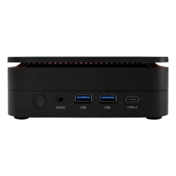 Mini PC / AMD Ryzen 7 7735HS 8 Núcleos / 16 GB DDR5 / 512 GB SSD NVMe / Wi-Fi 6 / Ethernet 2.5G / HDMI 2.0 + DisplayPort / 128 mm × 128 mm × 42 mm (5.0 in × 5.0 in × 1.7 in)