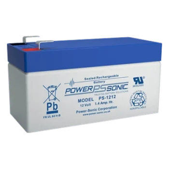 Batería de Respaldo AGM/VRLA / 12V / 1.4Ah / Terminales F1 / 5 Años Vida Útil / UL Reconocida