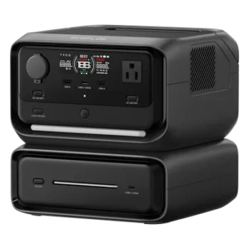 Estación de Energía Portátil / 572 Wh / 4 AC 800 W (Max. 1600 W) / USB-C 100 W / Carga Rápida 60 min / Wi-Fi y Bluetooth / Carga Solar 220 W