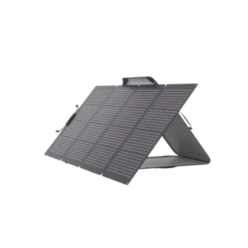 Panel Solar Bifacial / 220W Frontal + 155W Trasera / IP68 / Ajuste de Ángulo / Cable XT60 a MC4 / Portátil y Flexible