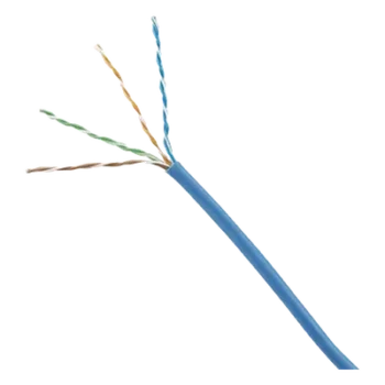 Bobina de Cable UTP / Cat 5e / 24 AWG / CMP Plenum / 305 m (1000 pies) / 4 Pares / Cobre Sólido