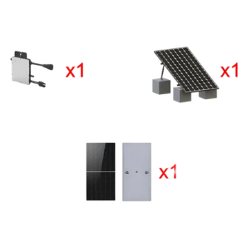 Kit Solar Interconexión / 500 W / 220 Vca / Microinversores / Montaje Incluido / 640 Wp Módulo