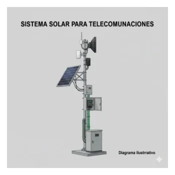 Kit Solar PoE / 225 W / 24 Vcc / 2 Salidas / 120 Ah / 48 h Autonomía