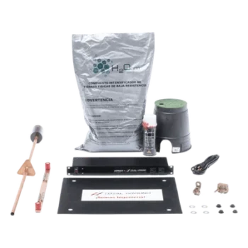 Kit de Tierra Física / Resistencia < 2 Ohm / 15 A / Electrodo Cobre Electrolítico / Compuesto Orgánico Certificado / Supresor de Picos