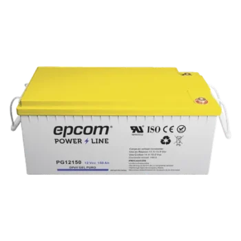 Batería de Gel OPzV / 12 V / 150 Ah / Ciclo Profundo / Vida Útil 20+ Años / Descarga Máxima 500 A / Aplicaciones Fotovoltaicas y Respaldo