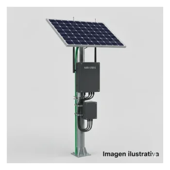 Kit Solar PoE Pasivo 24 Vcc / Panel 130 W / Batería 120 Ah / Autonomía 48 h / 12 Vcc / 427 pies
