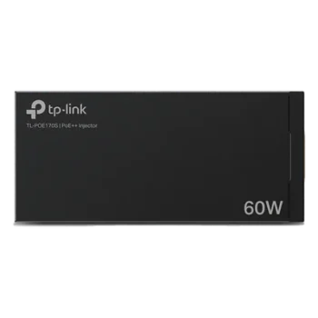 Inyector PoE++ / 60W / 2 Puertos Gigabit 10/100/1000 Mbps / 802.3af/at/bt / Alcance 100 m (328 ft) / Plug and Play