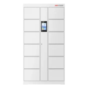 Locker Inteligente / 12 Espacios / Expansión 16 Lockers / Reconocimiento Facial 20,000 Rostros / Pantalla Táctil 8" / TCP-IP y RS485 / Interior