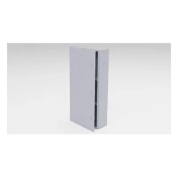 Gabinete Exterior / Acero Galvanizado / 3 Baterías / Montaje en Poste / 1050x208x505 mm / 16.14 kg / IP para Energía Solar
