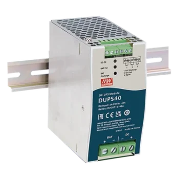 Módulo DC-UPS / 24 VCD / 40 A / Riel DIN / Baterías 4 a 135 Ah / -30°C a +70°C