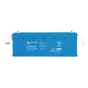 Batería LiFePO₄ / 51.2V 100Ah / 5.12 kWh / IP65 / -20°C a +50°C / 5000 Ciclos