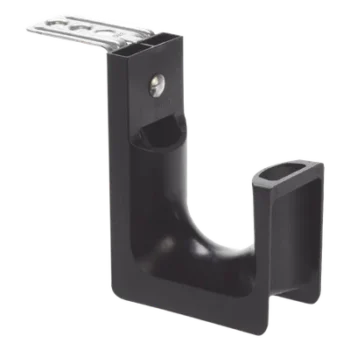 Sujetador tipo J-Hook / Soporte techo M5-M6-M10 / Capacidad 46 cables Cat6 / Carga 13.61 kg / Nylon 6.6 negro / 1 pieza