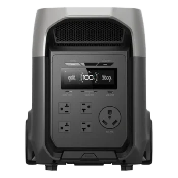 Estación de Energía Portátil / 3072 Wh / Salida 3600 W (Surge 7200 W) / Batería LiFePO4 / Carga 0-80% en 89 min / UPS 10 ms / ≤25 dB