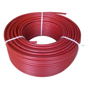 Cable Fotovoltaico / 4 mm² (12 AWG) / 1,800 Vcc / XLPE Termoestable / Bobina 100 m (328 ft) / Rojo / -20°C a 75°C